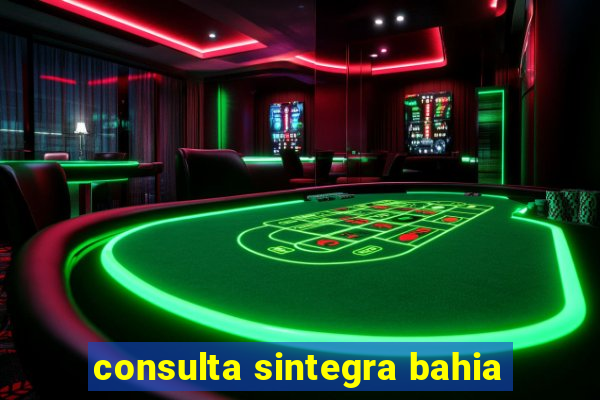 consulta sintegra bahia